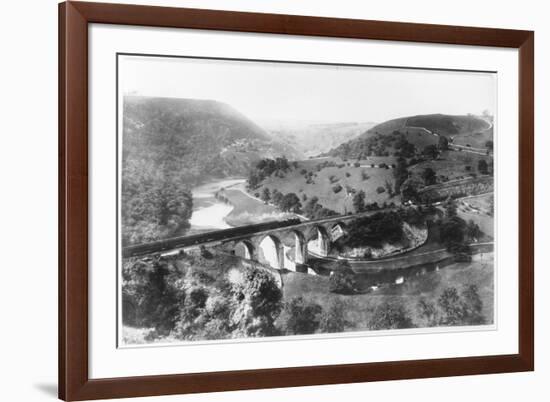 Monsale Dale Viaduct Derbyshire-null-Framed Photographic Print