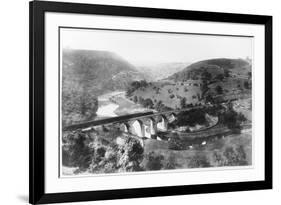 Monsale Dale Viaduct Derbyshire-null-Framed Photographic Print