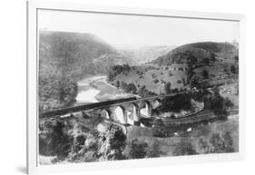 Monsale Dale Viaduct Derbyshire-null-Framed Photographic Print