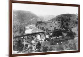 Monsale Dale Viaduct Derbyshire-null-Framed Photographic Print