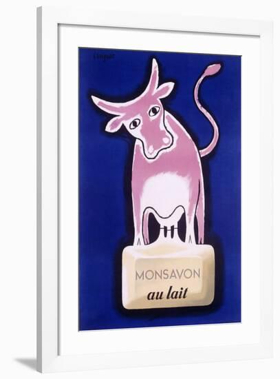 Monsavon au Lait-Raymond Savignac-Framed Giclee Print