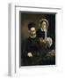Monsieur and Madame Auguste Manet-Edouard Manet-Framed Giclee Print