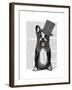 Monsieur Bulldog-Fab Funky-Framed Art Print