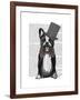 Monsieur Bulldog-Fab Funky-Framed Art Print