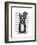 Monsieur Bulldog-Fab Funky-Framed Art Print