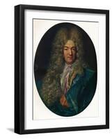 Monsieur Calvet (1659-1743), founder the Ecole des Beaux-Arts, Avignon, (1922)-Hyacinthe Rigaud-Framed Giclee Print