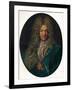 Monsieur Calvet (1659-1743), founder the Ecole des Beaux-Arts, Avignon, (1922)-Hyacinthe Rigaud-Framed Giclee Print