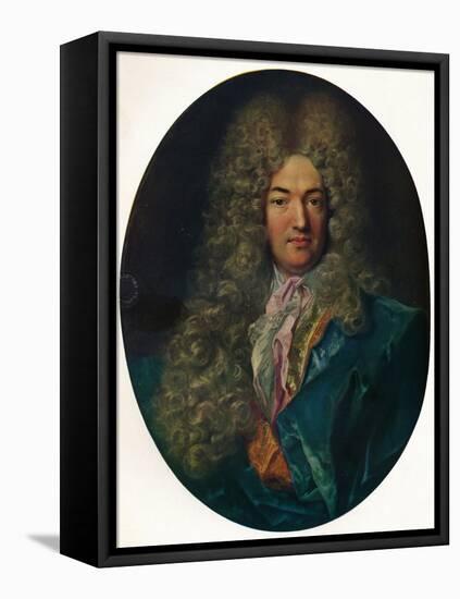 Monsieur Calvet (1659-1743), founder the Ecole des Beaux-Arts, Avignon, (1922)-Hyacinthe Rigaud-Framed Stretched Canvas