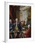 Monsieur Carre De Cande with His Three Sons-Jean Valade-Framed Giclee Print