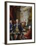 Monsieur Carre De Cande with His Three Sons-Jean Valade-Framed Giclee Print