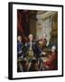 Monsieur Carre De Cande with His Three Sons-Jean Valade-Framed Giclee Print