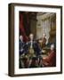 Monsieur Carre De Cande with His Three Sons-Jean Valade-Framed Giclee Print
