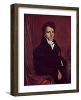Monsieur de Norvins-Jean-Auguste-Dominique Ingres-Framed Giclee Print