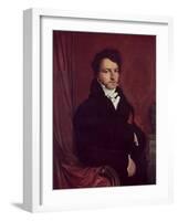 Monsieur de Norvins-Jean-Auguste-Dominique Ingres-Framed Giclee Print