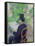 Monsieur Desire Dihau 1890-Henri de Toulouse-Lautrec-Framed Stretched Canvas