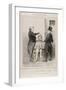 Monsieur Est Très Voleur ... Tant Mieux... J'Espère Bien Le Corriger À L'Ai-Honore Daumier-Framed Giclee Print