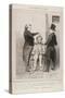 Monsieur Est Très Voleur ... Tant Mieux... J'Espère Bien Le Corriger À L'Ai-Honore Daumier-Stretched Canvas