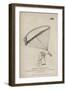 Monsieur Garnerin, and His Extraordinary Descent in a Parachute, 21 September 1802-null-Framed Giclee Print