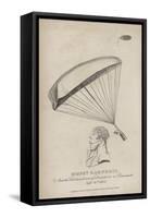 Monsieur Garnerin, and His Extraordinary Descent in a Parachute, 21 September 1802-null-Framed Stretched Canvas