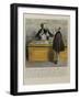 Monsieur, je meprise le charlatanisme de l'affiche-Honore Daumier-Framed Giclee Print