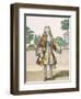 Monsieur Le Comte De Toulouse, 1690 (Coloured Engraving)-French-Framed Giclee Print