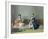 Monsieur Levett and Mademoiselle Helene Glavany in Turkish Costumes-Jean-Etienne Liotard-Framed Giclee Print