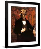 Monsieur-Thierry Poncelet-Framed Art Print