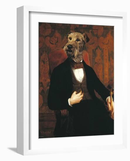 Monsieur-Thierry Poncelet-Framed Art Print