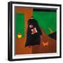 Monsignor;1996, (oil on linen)-Cristina Rodriguez-Framed Giclee Print