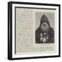 Monsignore Tchamtchian, the New Armenian Patriarch at Constantinople-null-Framed Giclee Print