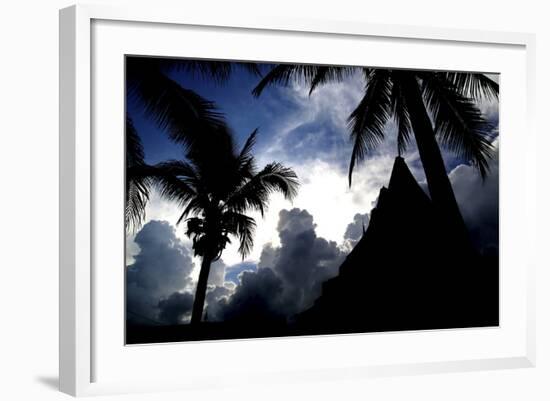 Monsoon Rains are a Common Occurrence in Thailand During the Summer Months-Dan Holz-Framed Photographic Print