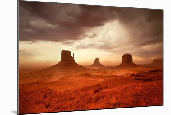 Monsoon Sandstorm-John Gavrilis-Mounted Photographic Print