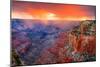 Monsoon Sunset-John Gavrilis-Mounted Photographic Print