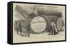 Monster Casks of Sherry in the London Docks-null-Framed Stretched Canvas