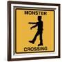Monster Crossing-Tina Lavoie-Framed Giclee Print