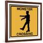 Monster Crossing-Tina Lavoie-Framed Giclee Print