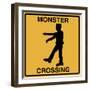 Monster Crossing-Tina Lavoie-Framed Giclee Print