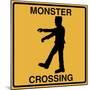 Monster Crossing-Tina Lavoie-Mounted Giclee Print