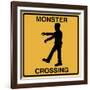 Monster Crossing-Tina Lavoie-Framed Giclee Print