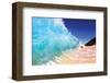 Monster Curl Maui-null-Framed Art Print