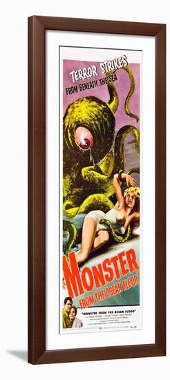 Monster From the Ocean Floor, Stuart Wade, Anne Kimbell, 1954-null-Framed Art Print