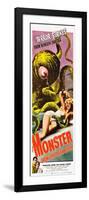 Monster From the Ocean Floor, Stuart Wade, Anne Kimbell, 1954-null-Framed Art Print