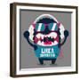 Monster Graphic-braingraph-Framed Art Print