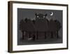 Monster Hunting-Michael Buxton-Framed Art Print