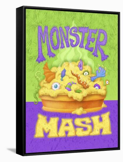 Monster Mash Mix Up-April Hartmann-Framed Stretched Canvas