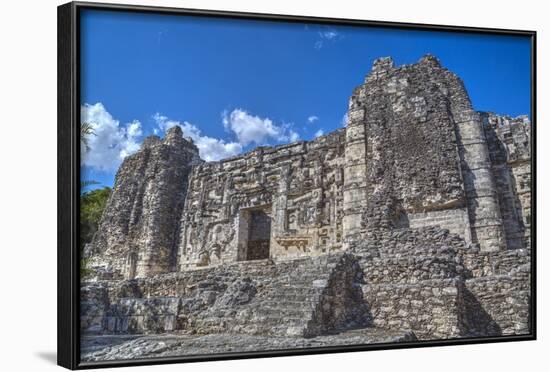 Monster Mouth Doorway, Hormiguero, Mayan Archaeological Site-Richard Maschmeyer-Framed Photographic Print
