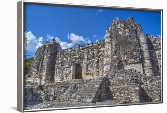 Monster Mouth Doorway, Hormiguero, Mayan Archaeological Site-Richard Maschmeyer-Framed Photographic Print