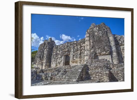 Monster Mouth Doorway, Hormiguero, Mayan Archaeological Site-Richard Maschmeyer-Framed Photographic Print