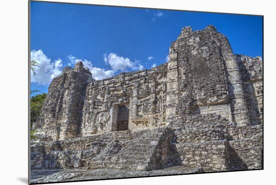 Monster Mouth Doorway, Hormiguero, Mayan Archaeological Site-Richard Maschmeyer-Mounted Photographic Print