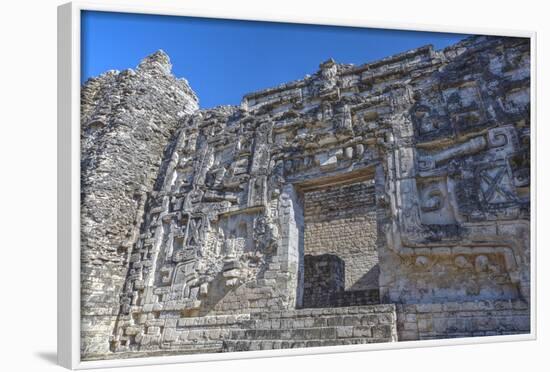 Monster Mouth Doorway, Hormiguero, Mayan Archaeological Site-Richard Maschmeyer-Framed Photographic Print